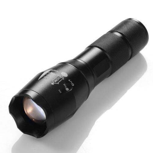 99162 Фонарь LED SupFireT6 3 режима, питание от аккумулятора 18650 или 3*ААА
