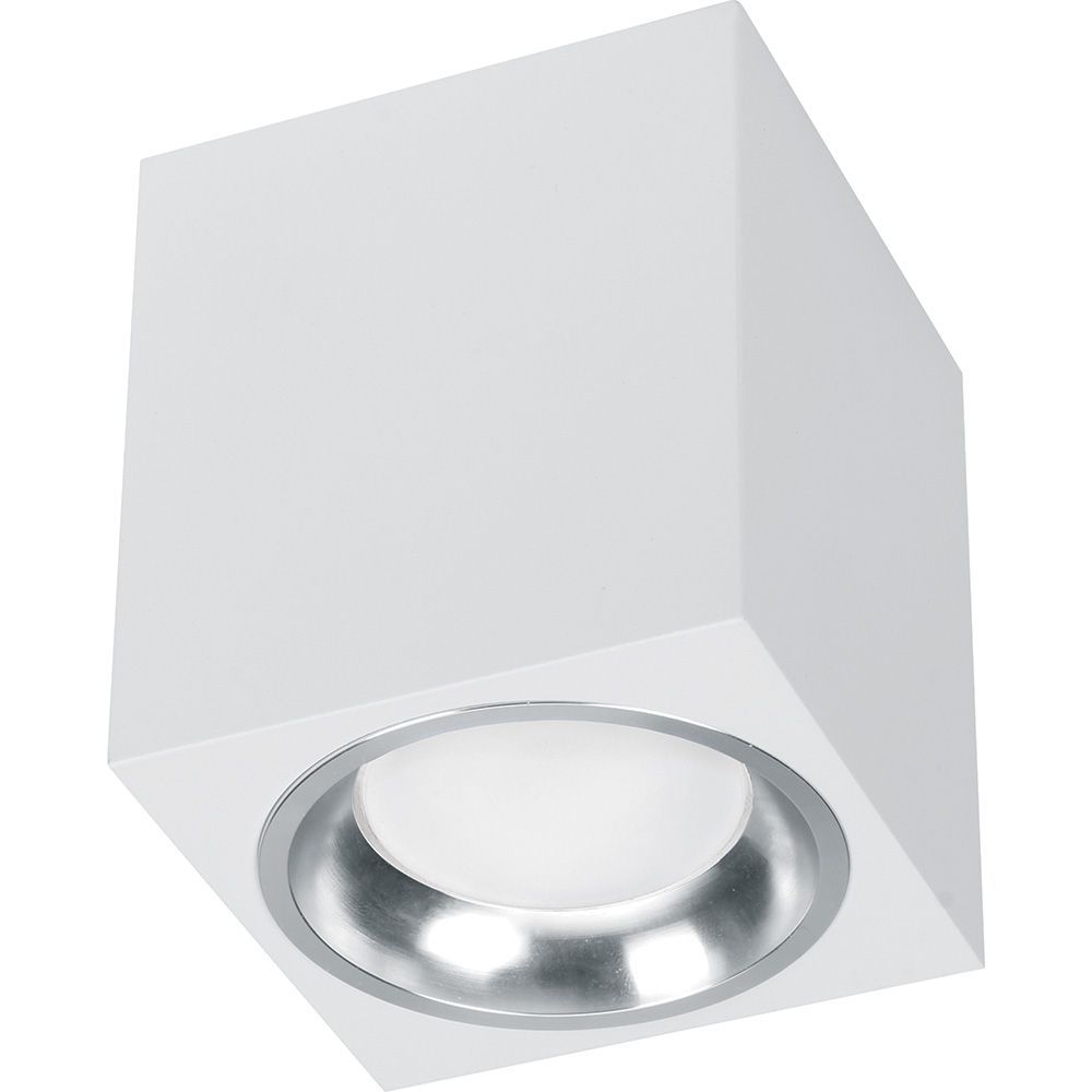 Светильник потолочный под лампу MR16 GU10 35W 230V, белый,хром, ML1754 41201