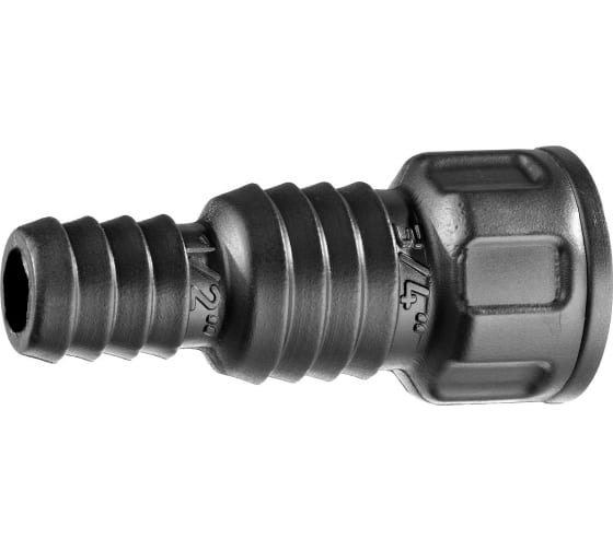 Штуцер для шлангов с внутренней резьбой РОСТОК 1/2"х3/4" 426356