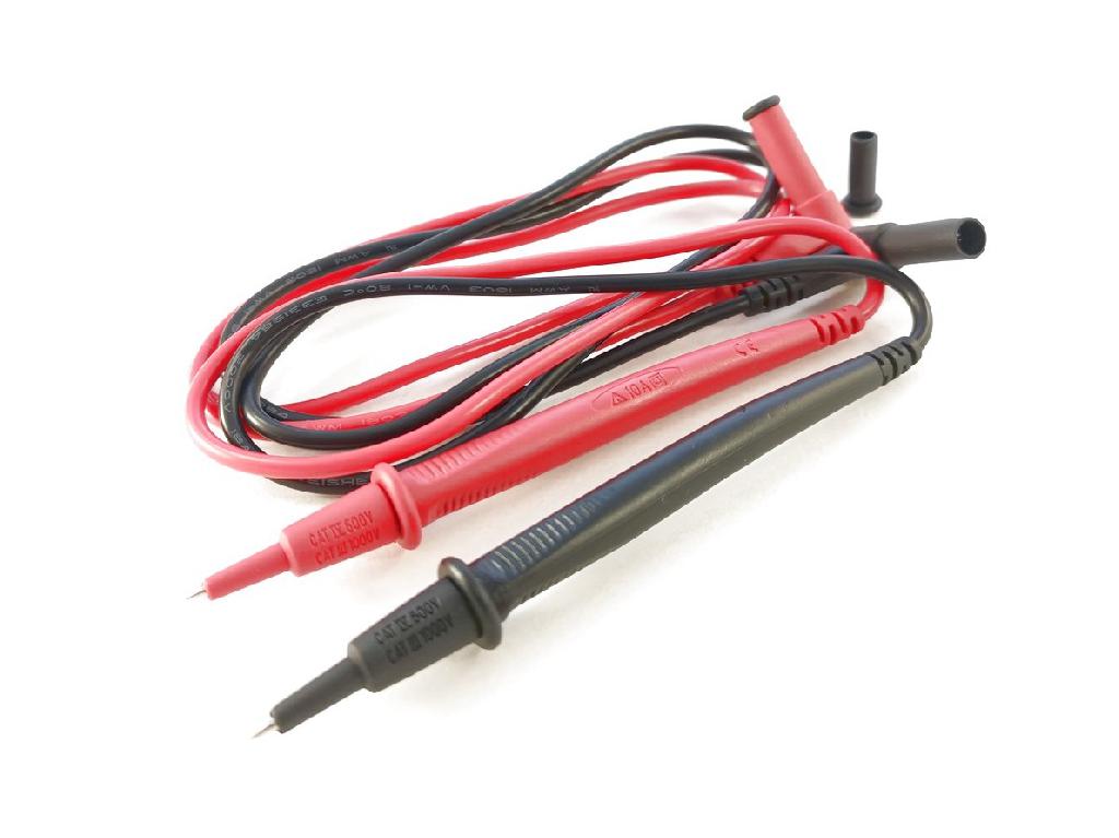 BC55-10040 Щупы для мультиметра 1м, двойная изоляция UL1803 18AWG, 3,6мм