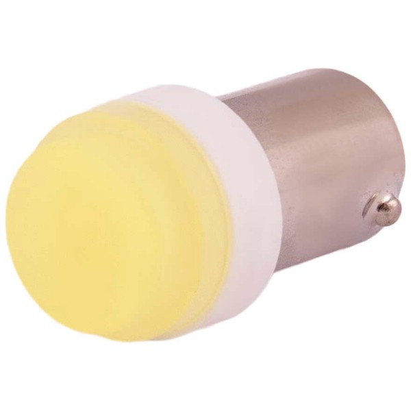 Лампа светодиодная T8,5 (T4W) 12V 1 SMD диод BA9s 1-конт фарфор Белая SKYWAY 145241