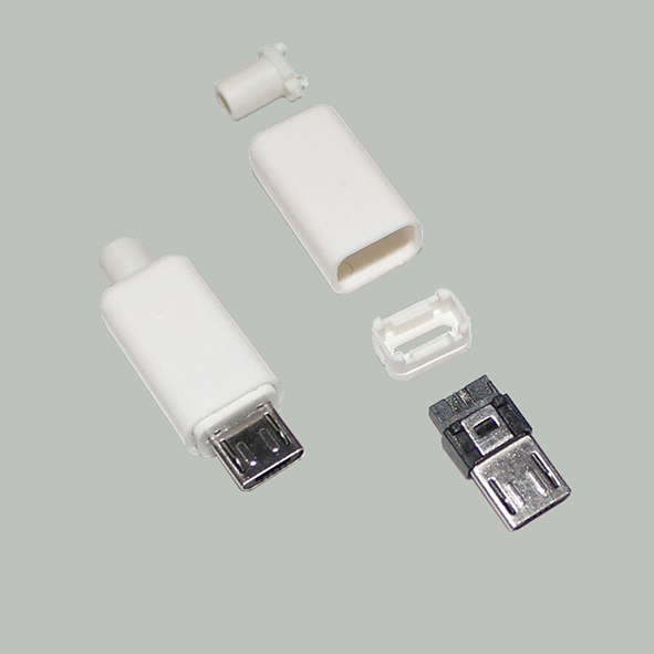 Штекер Micro USB под пайку на кабель