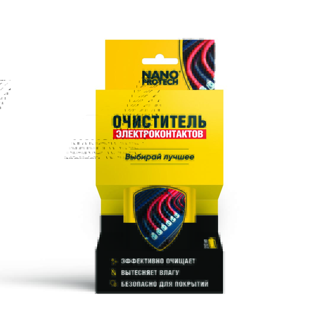 Очиститель электроконтактов Nanoprotech, 210мл //NPOE0031