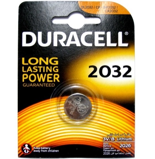 Батарея DURACELL CR2032