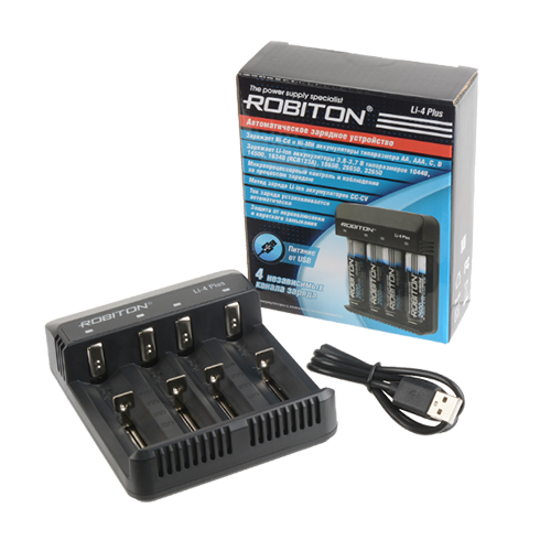 Зарядное устройство ROBITON MasterCharger Li-4 Plus