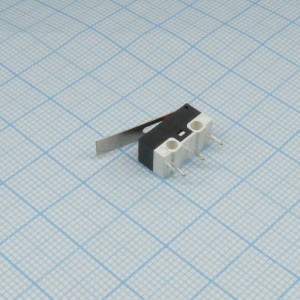 Микропереключатель DM3-03P-25G с лапкой 17,4мм 3A 125VAC