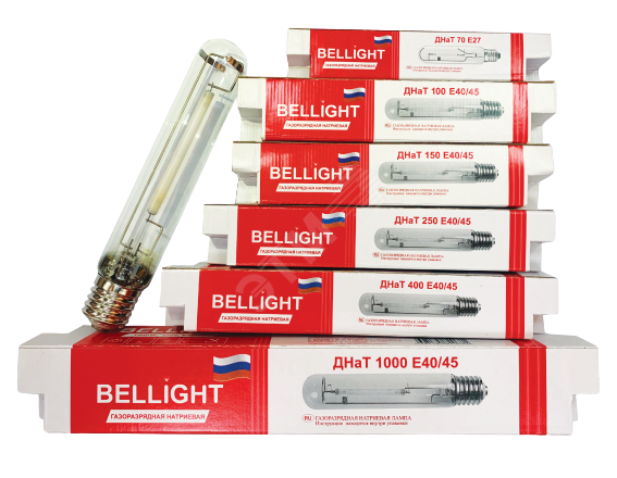 Лампа натриевая 100W  ДНаТ Е40 BELLIGHT