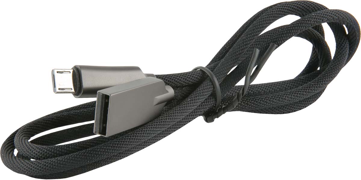 Шнур Red Line LX13 Zync alloy USB - Micro USB, черный 2A