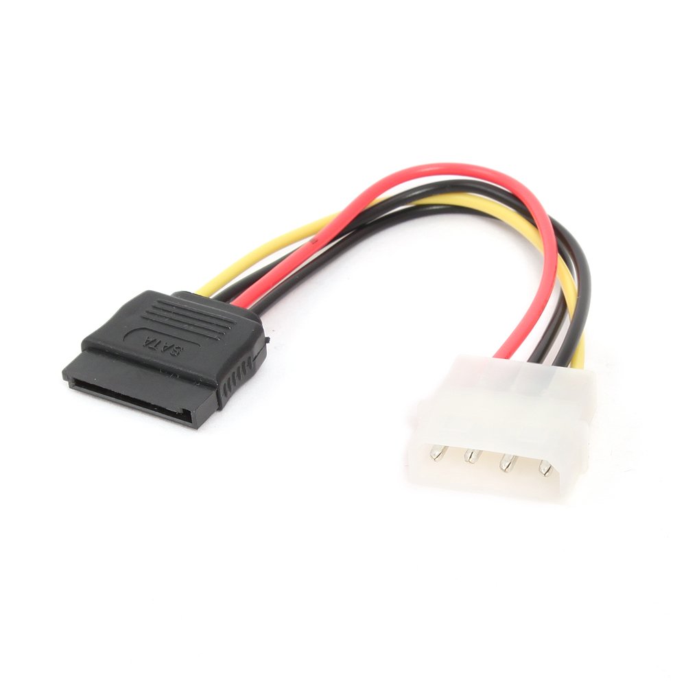 Кабель питания SATA Cablexpert CC-SATA-PS 15 см, Molex(4pin) - Sata(15pin) 01395