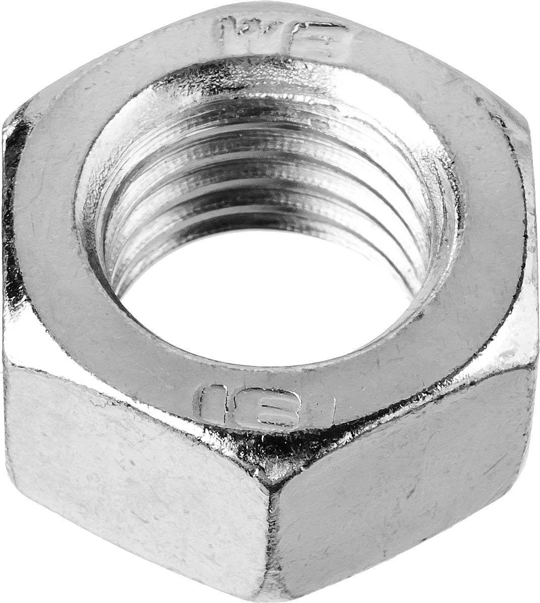 Гайка ГОСТ 5927-70, M4, кл. пр. 6, оцинк., ЗУБР 303556-04