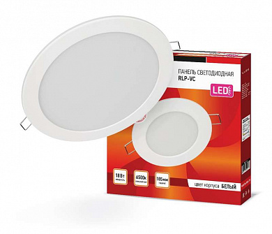 Панель светодиодная круглая RLP-VC 18Вт 230В 6500К IP40 In Home