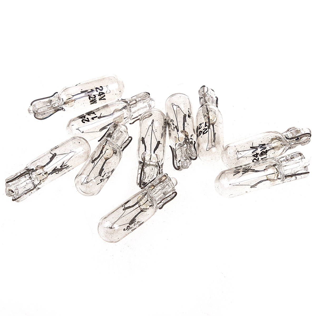 Лампа W1,2W (T5)  24V 1,2W без цоколя W2*4,6d СПУТНИК SKYWAY 184000