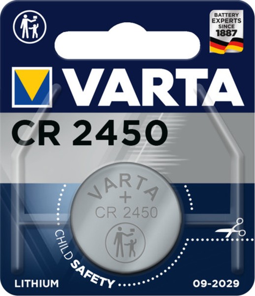 Батарея VARTA 6450 CR2450 BL1