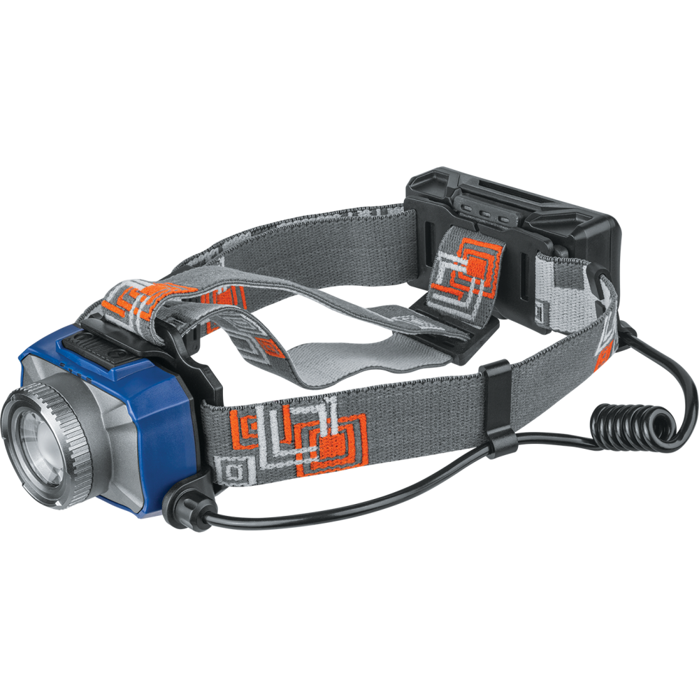 Фонарь аккумуляторный налобный NPT-H18-ACCU 1CREE LED 10 Вт 7 режимов; аккум. Li-ion 2А.ч NAVIGATOR