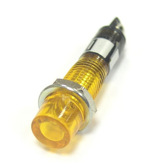 Лампа неоновая N-814 220V (желтый)