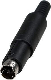 Штекер mini DIN 5 pin пластик