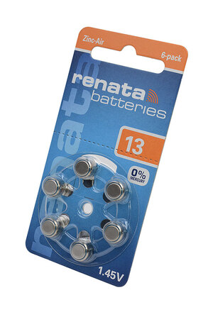 Батарея RENATA Zinc-Air 13 BL6