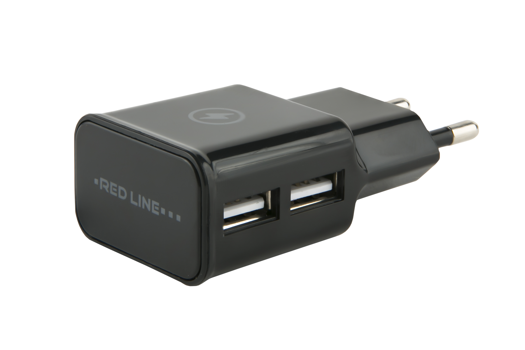 Сетевое зарядное устройство Red Line 2 USB (модель NT-2A), 2.1A черный 9404