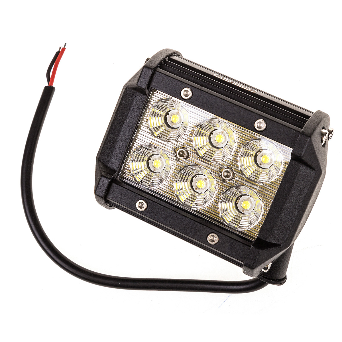 Фара светодиодная OFF ROAD 95*80*60 мм прямоугольная 12V/24V 18W 6000K ближний свет SKYWAY 163518