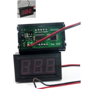 116124 Безкорпусный LED вольтметр 3-х разрядный