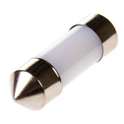 Лампа светодиодная C5W 11-31 (SV8,5) 12V 1СОВ CL диод, белая, KS, салонная