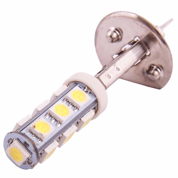 Лампа светодиодная H1 12V 13 SMD диодов 1-конт Белая SKYWAY Ближний, дальний, противотуманные