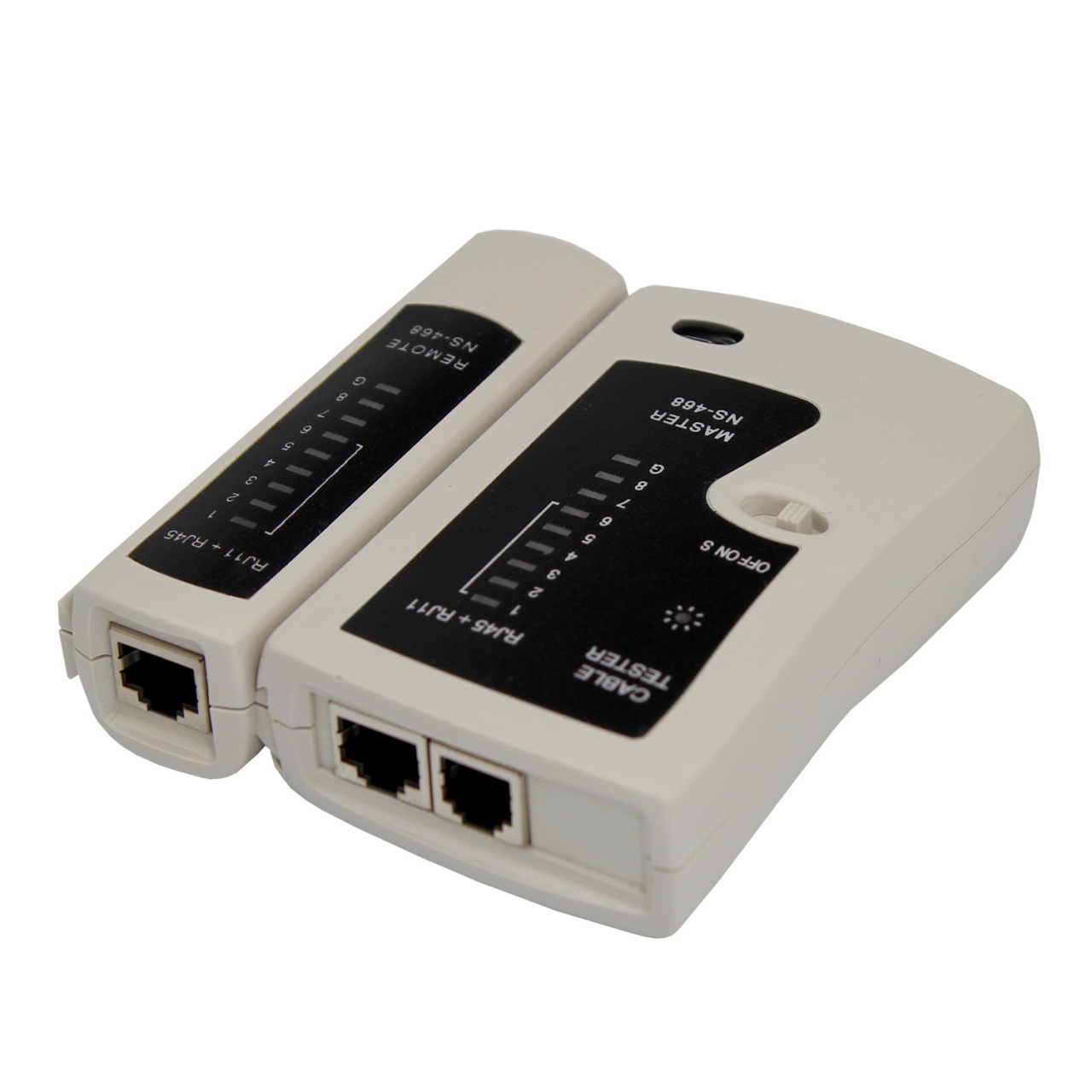 Тестер кабеля 468 (RJ45+RJ11) PROconnect 12-1006-4