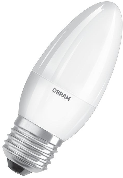 Лампа светодиодная Value 10W E27 4000K свеча OSRAM LVCLB75