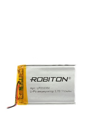 Аккумулятор Robiton LP233350 3.7В 310мАч