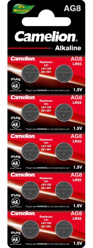Батарея CAMELION AG8