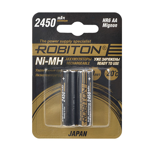 Аккумулятор ROBITON HR-3UTGX Ni-MH 2450мАч