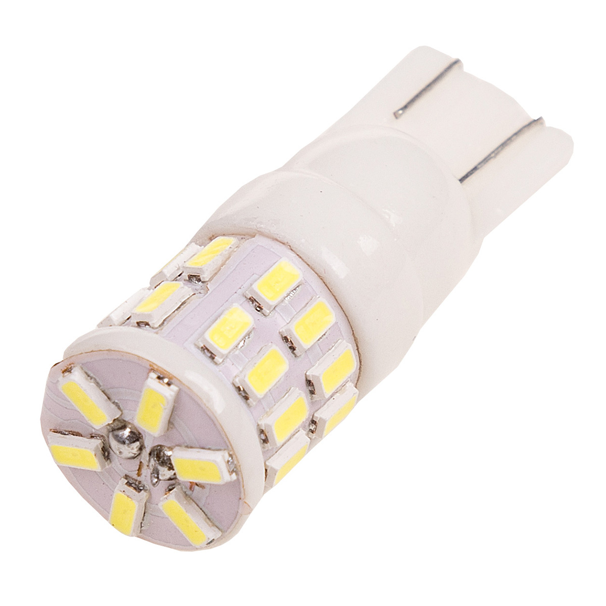 Лампа светодиодная T10 (W5W) 12V 30 SMD диодов 1-конт SKYWAY