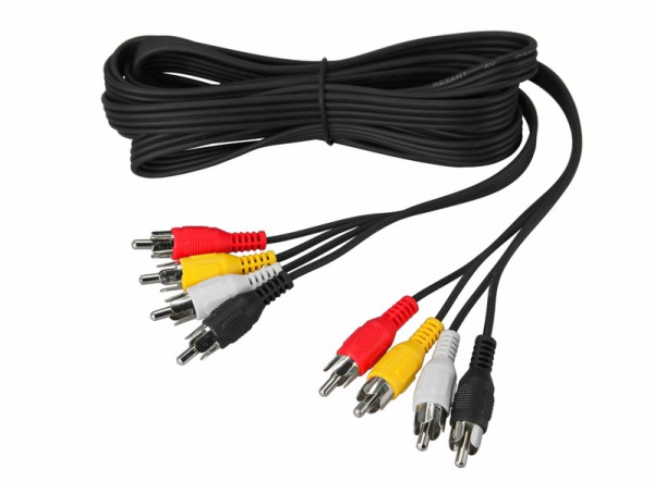 Шнур 4RCA-4RCA 3м REXANT 17-0304