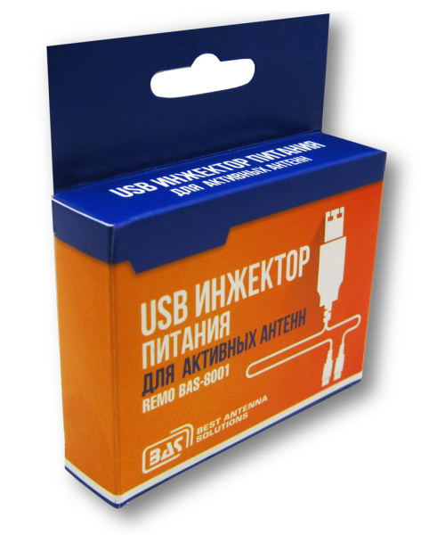 USB-инжектор питания активных антенн «BAS-8001»