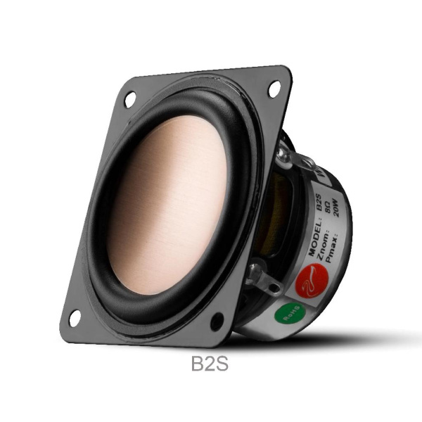 ШП B2S Динамик широкополосный, D 51 мм, 10 Вт, R 8 Ом 78dB 150Hz - 15kHz
