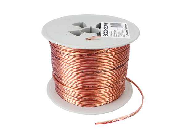 AURA SCC-3076, 2x0.75мм (18Ga), бескислородная медь (OFC)