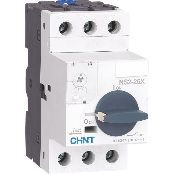 Автоматический выключатель для защиты двигателя CHINT NS2-25X 13-18A 495187