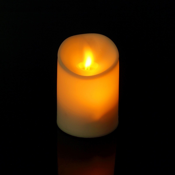 Свеча светодиодная «Огонёк», горит жёлтым