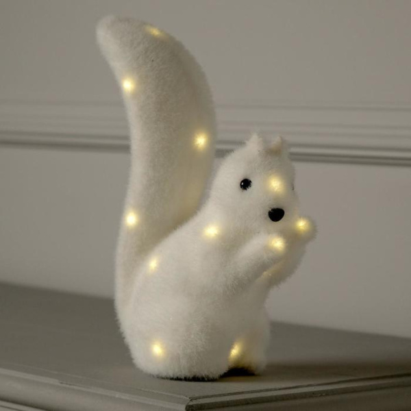 Фигура световая "Белочка", 21 LED, 25х10х8 см, фиксинг 4843983