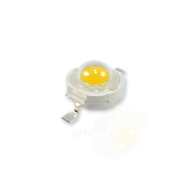 Светодиод 1W 2.4-2.6V 40LM желтый