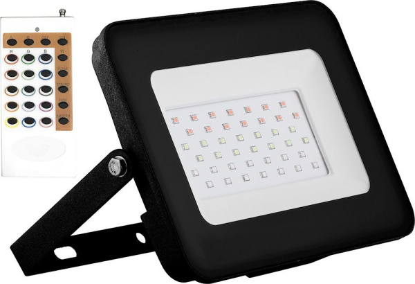 Прожектор светодиодный 20W 220V RGB IP65 Feron 29701