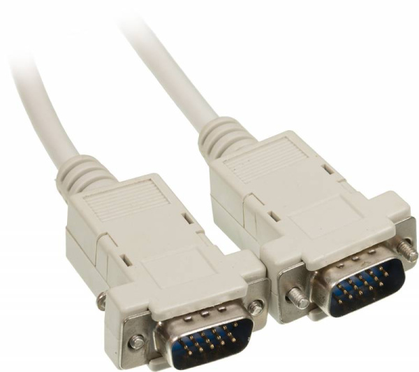 Шнур VGA HD 15pin "шт" - "шт." 1,8м с ферритами