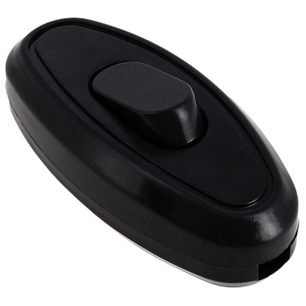 Переключатель бра 6А 250В UNIVersal A0106 черный