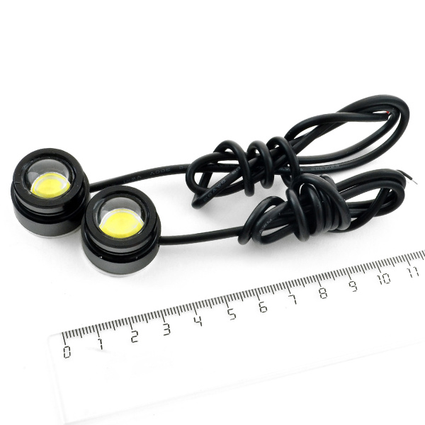 Ходовые огни SKYWAY линза, пластик, 25*20*25мм IP65 (комп. 2 шт)