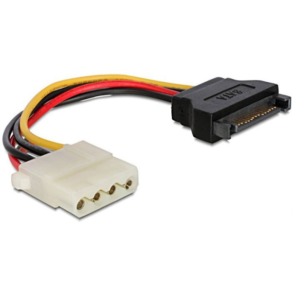 Кабель питания SATA Cablexpert CC-SATA-PS-M 15 см, Sata(15pin) - Molex(4pin) 13426