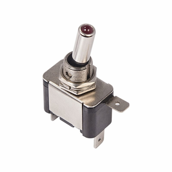 Тумблер 12V 20A (3c) ON-OFF c LED подсветкой 36-4330