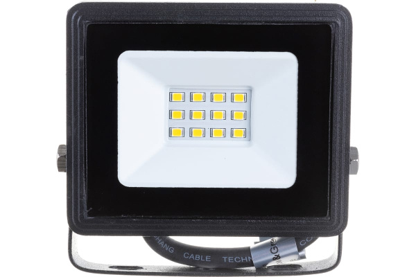 Прожектор светодиодный СДО 06-10 4000К IP65 черн. IEK LPDO601-10-40-K02