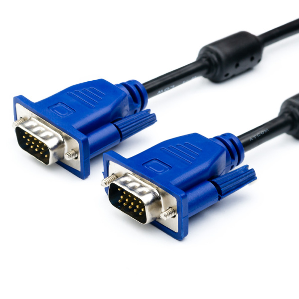 Шнур VGA (шт) - VGA (шт) 30м с ферритами ATCOM
