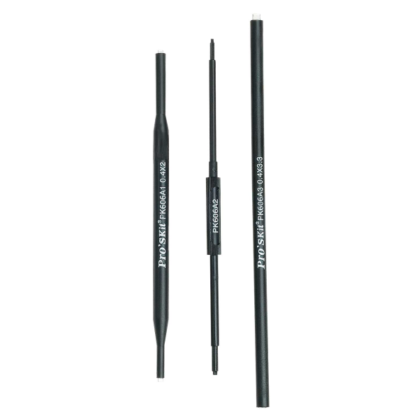 1PK-606A Pro'sKit Отвертки подстроечные из пластика в наборе (3 шт.)
